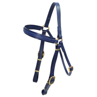 Brumby PVC Barcoo Bridle - Navy