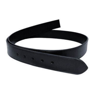 Leather Belt Blank - Black