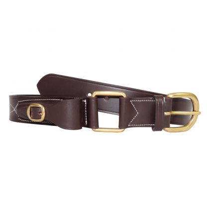 Victor leather stockman's belt