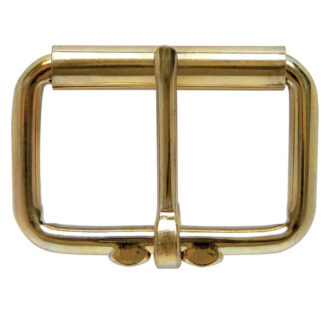 Harness Roller Buckles - Brass