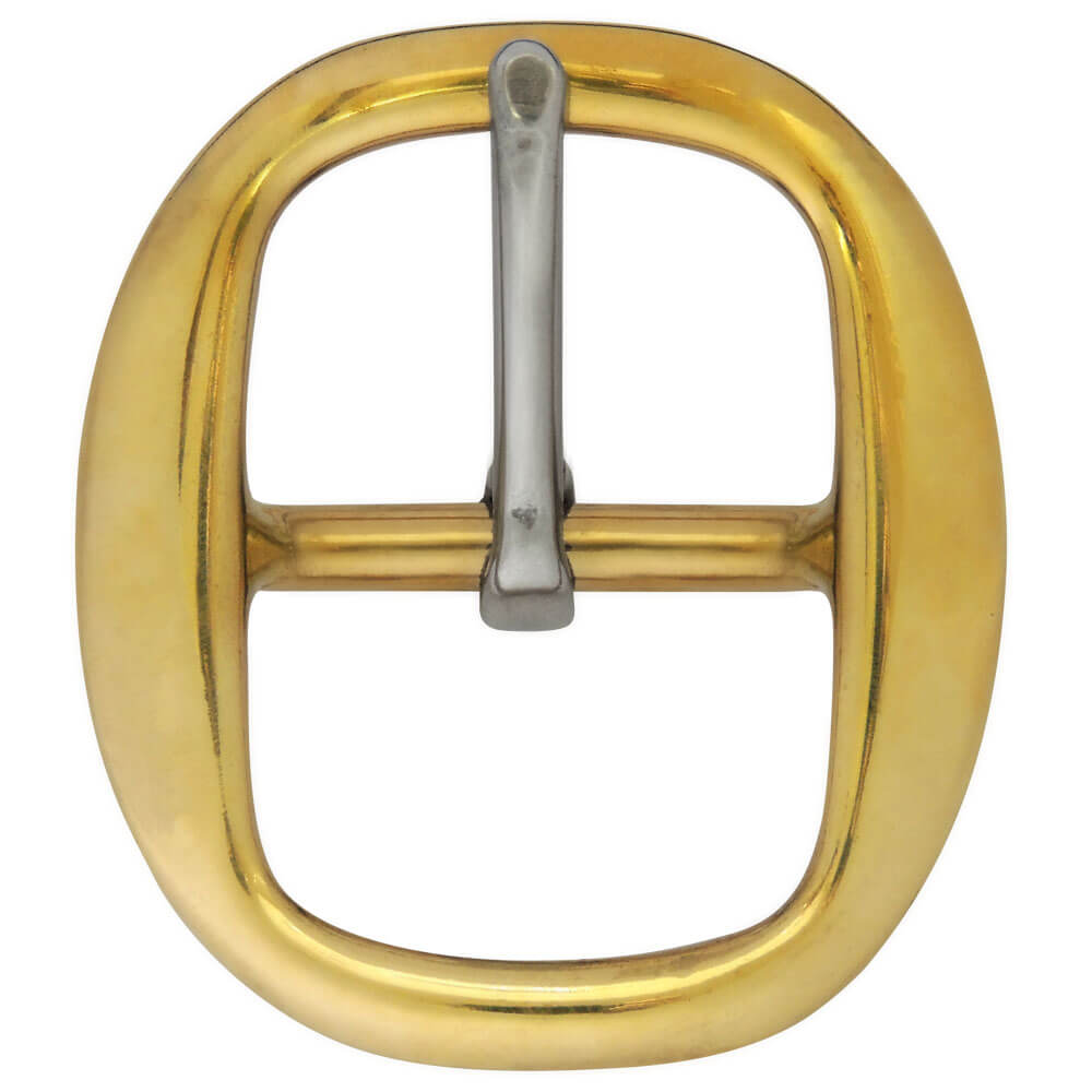 Swage Belt Buckles - Brass • Toowoomba Saddlery