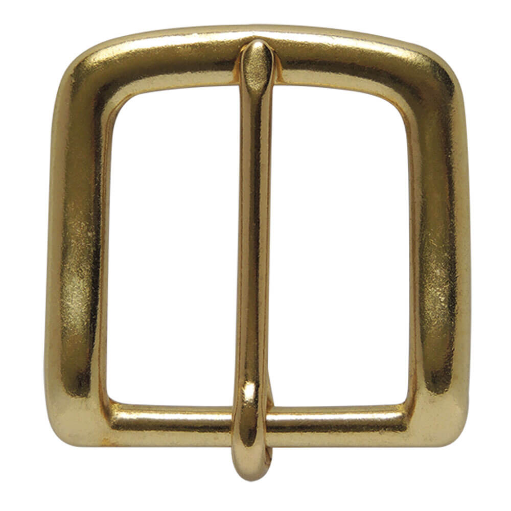 Solid Brass West End Belt Buckle 1 1/2 (38mm) 