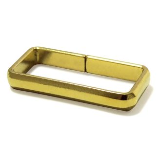 Brass Plated Keeper - ⅞" (22mm)