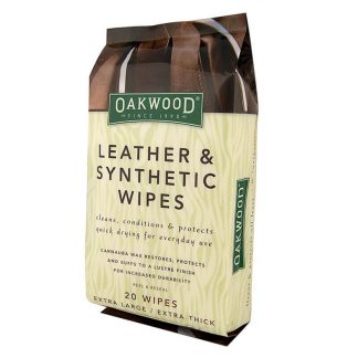 Oakwood leather wipes
