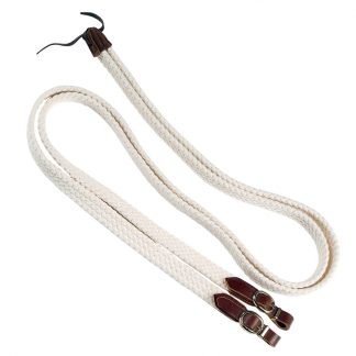 White Supa-Soft Cotton Reins