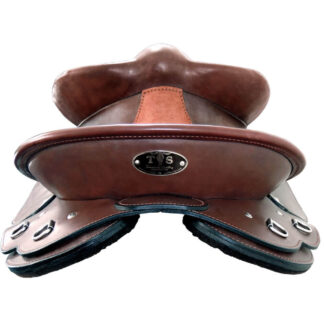 Dubbo Fender Saddle - 2020 Model - Brown - Back view