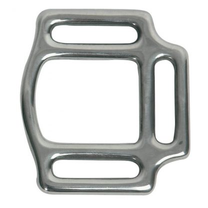 3 loop square - stainless steel