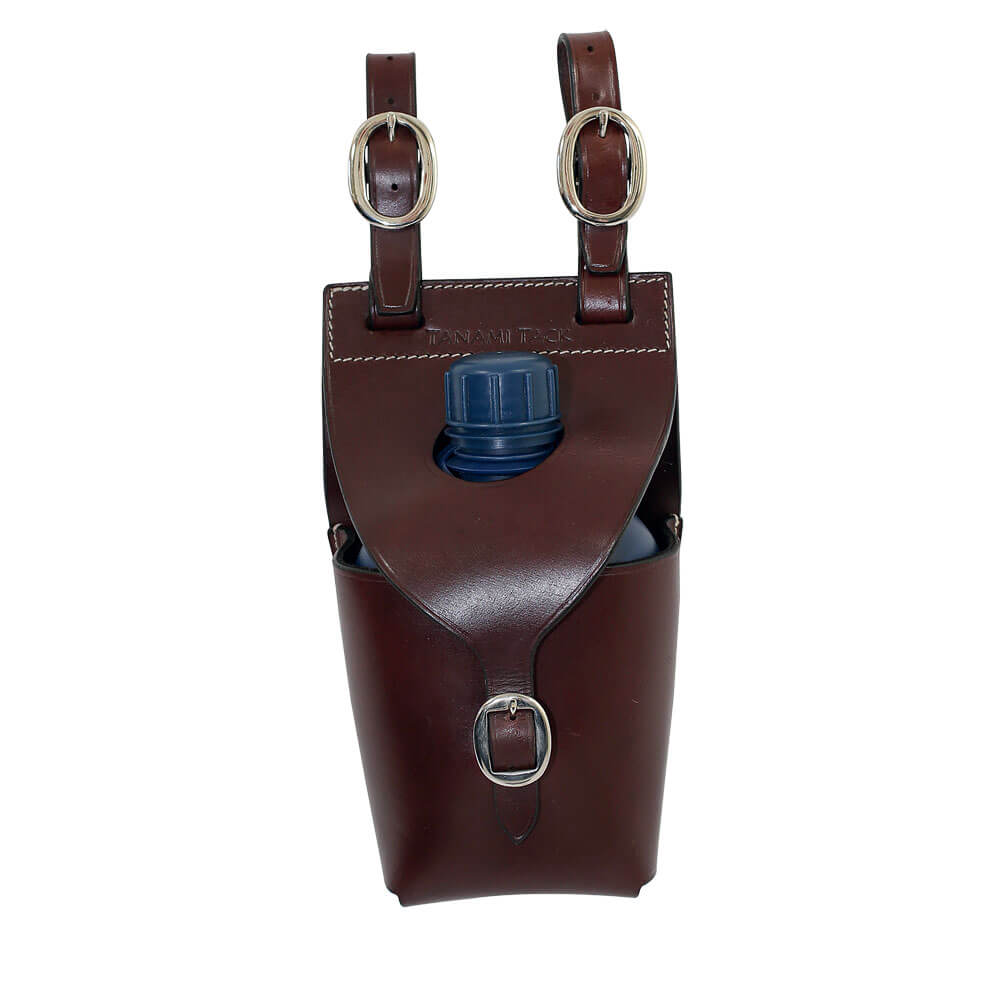 Tanami Leather Single Water Bottle Carrier • Toowoomba Saddlery
