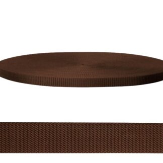 Polypropylene webbing - Brown