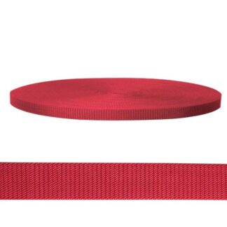 Polypropylene webbing - Red