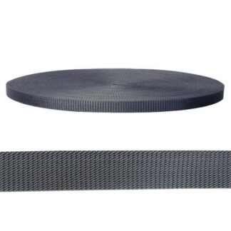 Polypropylene webbing - Grey