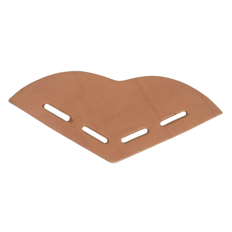 Leather Rug Fitting - front chape with 4 slots