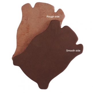 Hermann Oak skirting leather - Brown swatches