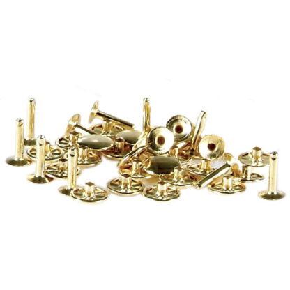 rivets- brass