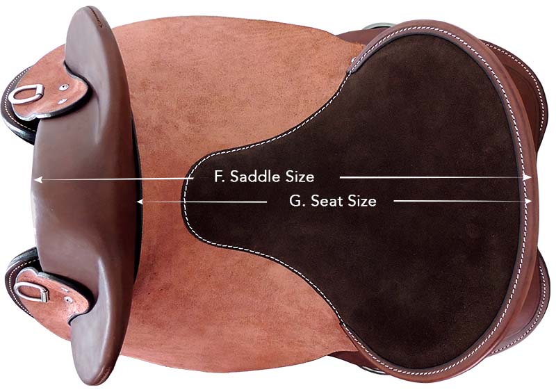 How To Measure Stock Half Breed And Western Saddles Saddle Size Vs 