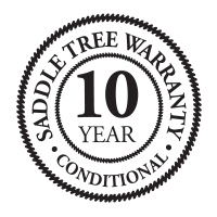 Saddle tree warranty icon