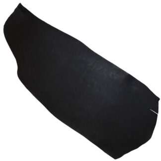 Belt leather single butt Black
