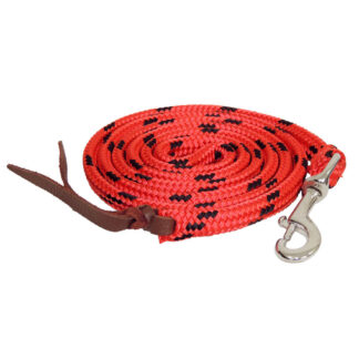 TS Pro Series Rope Lead with clip - Red/Black