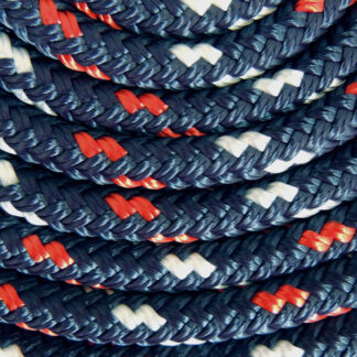 TS Pro Series rope swatch - Navy/Red/White