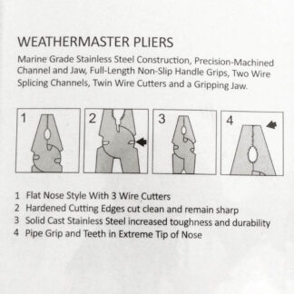 WeatherMaster Pliers packaging