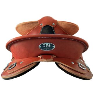 Condamine Drafter Saddle - DN - Back view