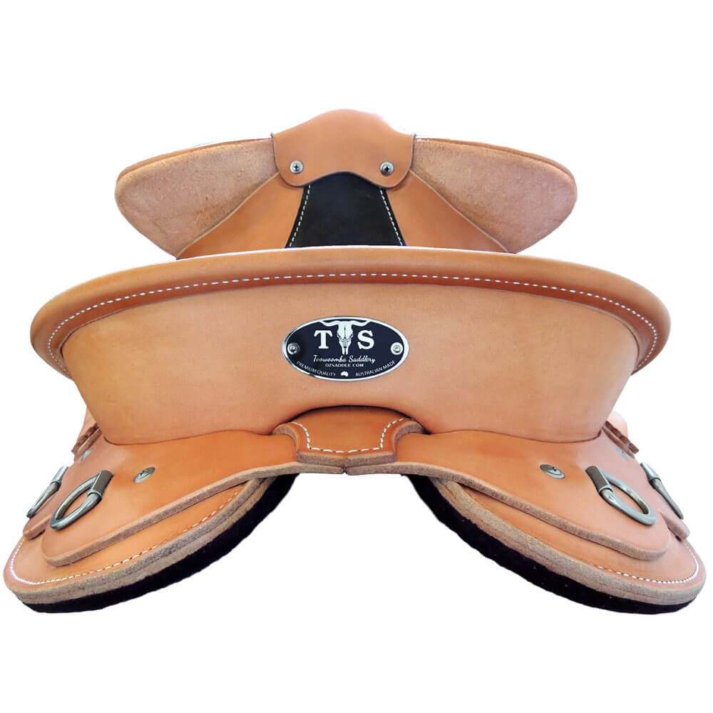 Condamine Competition Saddle - back view