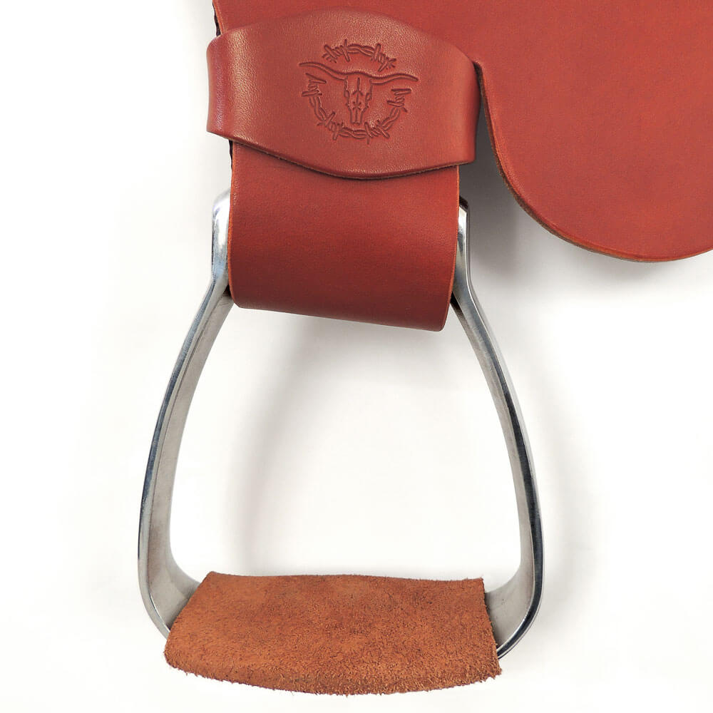 Condamine Junior Drafter - DN colour - leather-on-tread stirrup