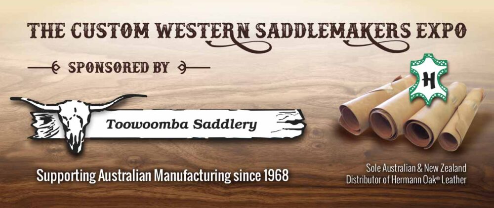 Custom Western Saddlemakers Expo 2022 banner