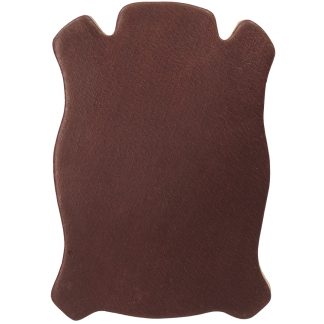 Job Bridle leather swatch - STL Brown