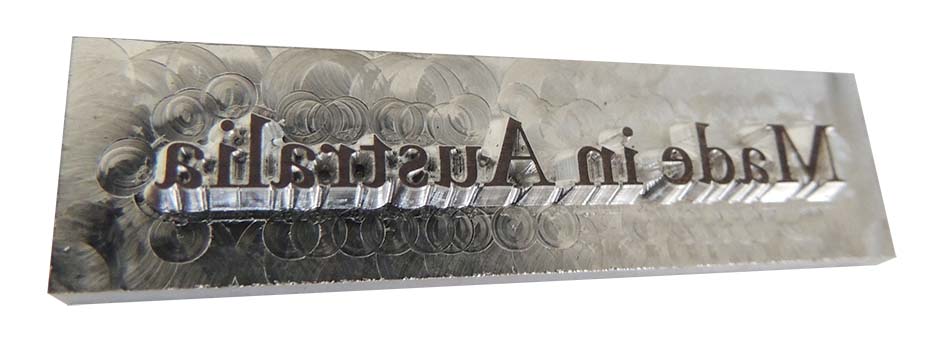 Example aluminium stamping plate