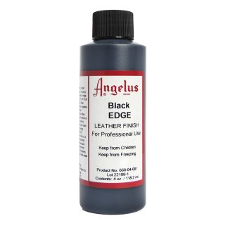 Angelus Leather Edge Finish, Black, 118ml