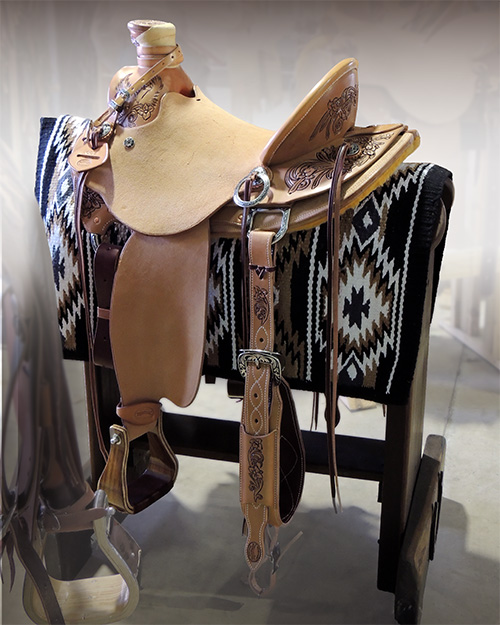 Saddle by Phoebe Trigger (Iron Filly)