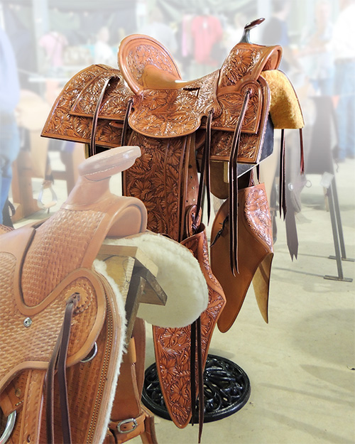 Peter Brophy western show saddle