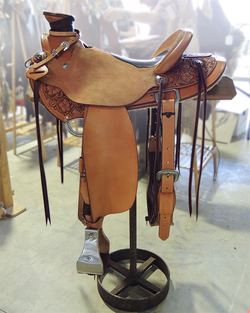 Winning saddle by Tom Rolfe