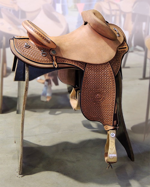 Winning Stock saddle by Ben Morrow