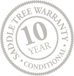 10 year saddle tree conditional warranty icon