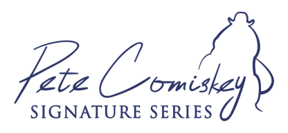 Pete Comiskey Signature series logo